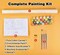 Paint by Numbers Kits, DIY Paint by Numbers for Adult Beginners, Watercolor Castle Paint by Numbers Kits on Canvas for Home Wall Decor 12''x16''